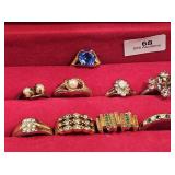 (9) Colored Stone Jewelry