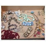 (24+) Necklaces, Bracelets, Broaches, Earrings