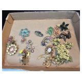 (16+) Broaches & Earrings