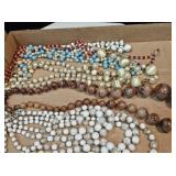 (6) Several Vintage Multiple Strand Necklaces