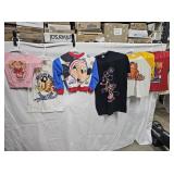(7) Shirts, Mickey, Minnie, Garfield, Hulk, Batman