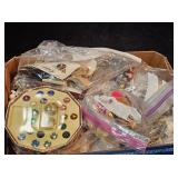 Large Lot: Earrings, Screw, Clip, Pierced, 5+ lbs