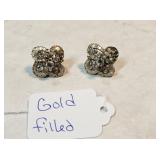 Gold Filled Earring (can't read name)