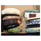 (14) Vintage Bangles From 1960-1980's