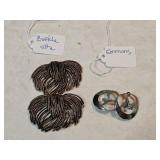 Emmons Earrings, Buckle Ette