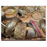 (25+) Gold Colored Bracelets & Bangles