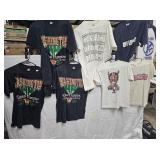 (8) Single Stitch Shirts, M & L Washington Huskies