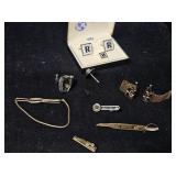 Swank Tie Clips & Cuff Links