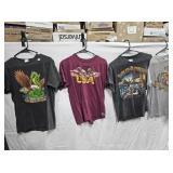 (4) Harley Davidson Shirts M & L