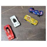 (4) Hot Wheel Vehicles  by Mattel Solaire CX4