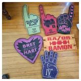 Foam Razor Ramon & Bret the Hit Man Hart,