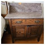 Marble Top Wash Stand