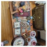 Chicken Clock, Canister set, Cast iron, Pillow,