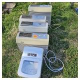 4 Hunter Fans, Ice Maker