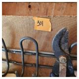 Left side of the Wall-Hand Tools Misc