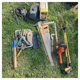 Lot of Hand Tools, Gripers, Jig Saw, Power Sprayer