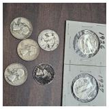 7 Silver Quarters