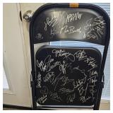 Metal Chair with several Signatures (40+)