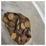 Wheat pennies (unchecked)