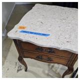 Side Table with Marble top