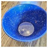 Rachel Ray Blue Spotted Bowl