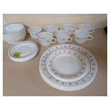 Corelle Plates, Cups, Bowls