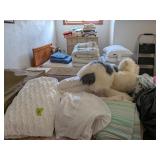 Soft Goods Lot, Blankets, Sheets, Toys, Comforters