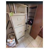 Contents of Hallway Closet, File Cabinets
