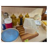 Contents of The Kitchen Counter Top, Cutting Board