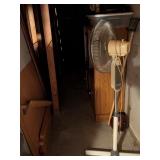 Fans and Shelf, Heater, Stool, Bowling Ball