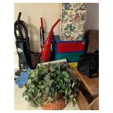 Metal Chairs, Vacuums, Storage Drawers, Rugs