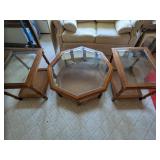 3pc Coffee Table & End Tables