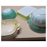 (7) Pyrex  and Corning Ware Items