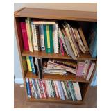Small Shelf w/ Cook Books
