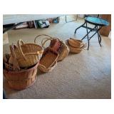 Small Table & Baskets