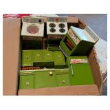Green Kitchen Set for 6 1/2' Dolls