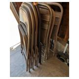 (8) Metal Chairs