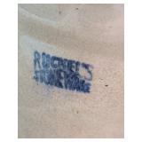 Ruckles Stoneware 1 Gallon Crock