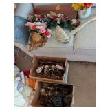 Home Interior/Floral Decor Lot