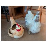 Rooster and Hen