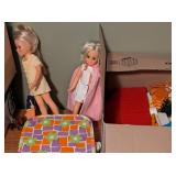 Plastic Dolls Patio Beach Set, Case of Clothes