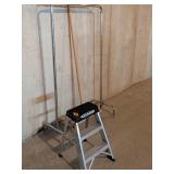 Clothes Rack, 24'Werner Step Ladder