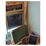 (4) Chalk Boards/Slates, Erasers
