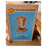 West Bend 9306, 36 Cups Coffee Maker