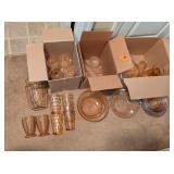 (20+pcs) Pink Depression Glassware Lot