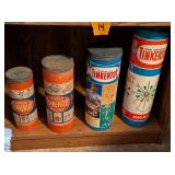 (4) Tinker Toy Sets