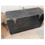 Black Wooden Travel Box