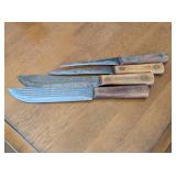 (4) Tru Edge Ontario Knife Made in USA