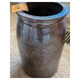 Brown Stoneware Crock