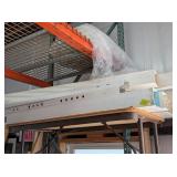 White Sign Post Framing